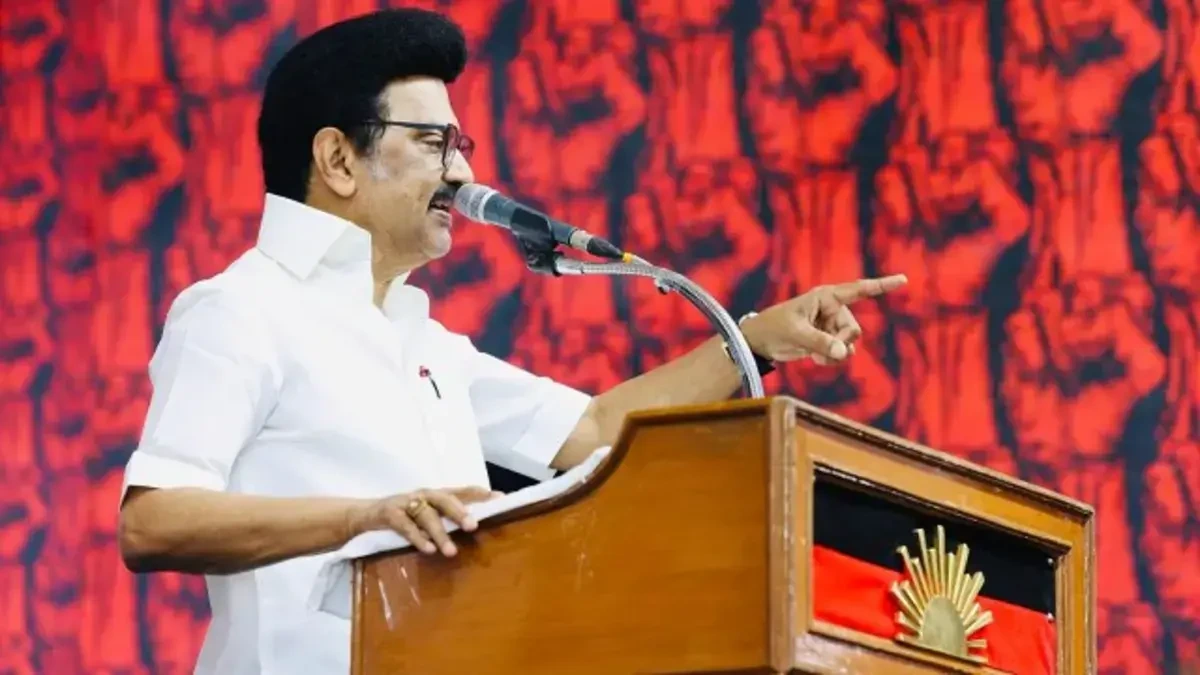 बीजेपी हमारी आवाज़ों को दबाने की कोशिश कर रही है": सीएम स्टालिन