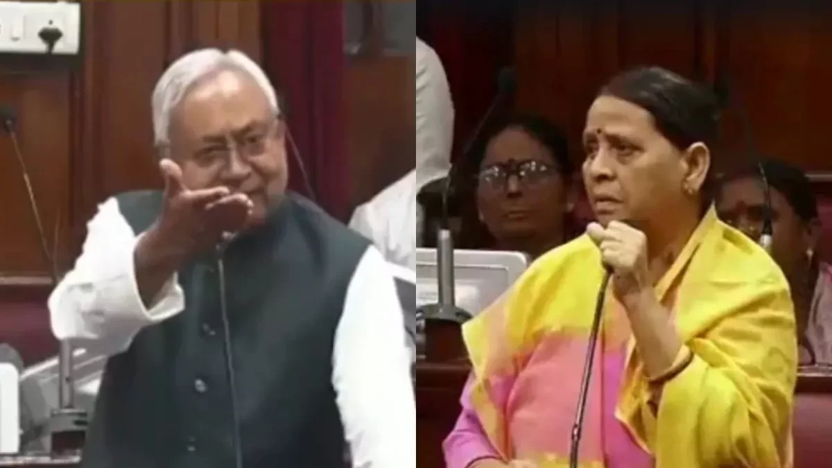 आरक्षण पर बहस के दौरान राबड़ी देवी