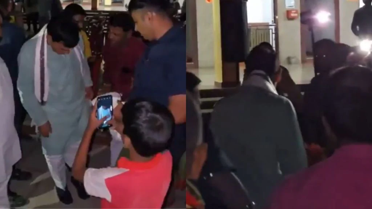 ऊर्जा मंत्री के कार्यक्रम के दौरान बिजली गुल