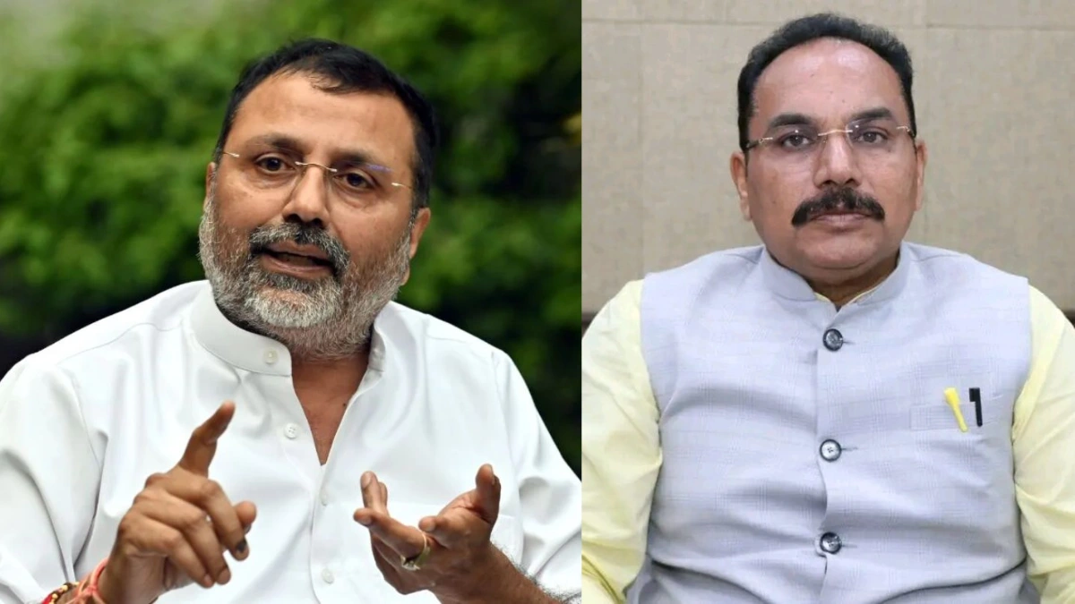 Congress targets Nishikant Dubey under Save Constitution Campaign