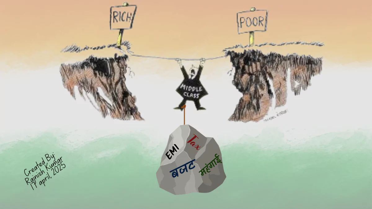 भारत का मिडल क्लास: बीच का बोझ, संघर्ष और साइलेंट हीरो