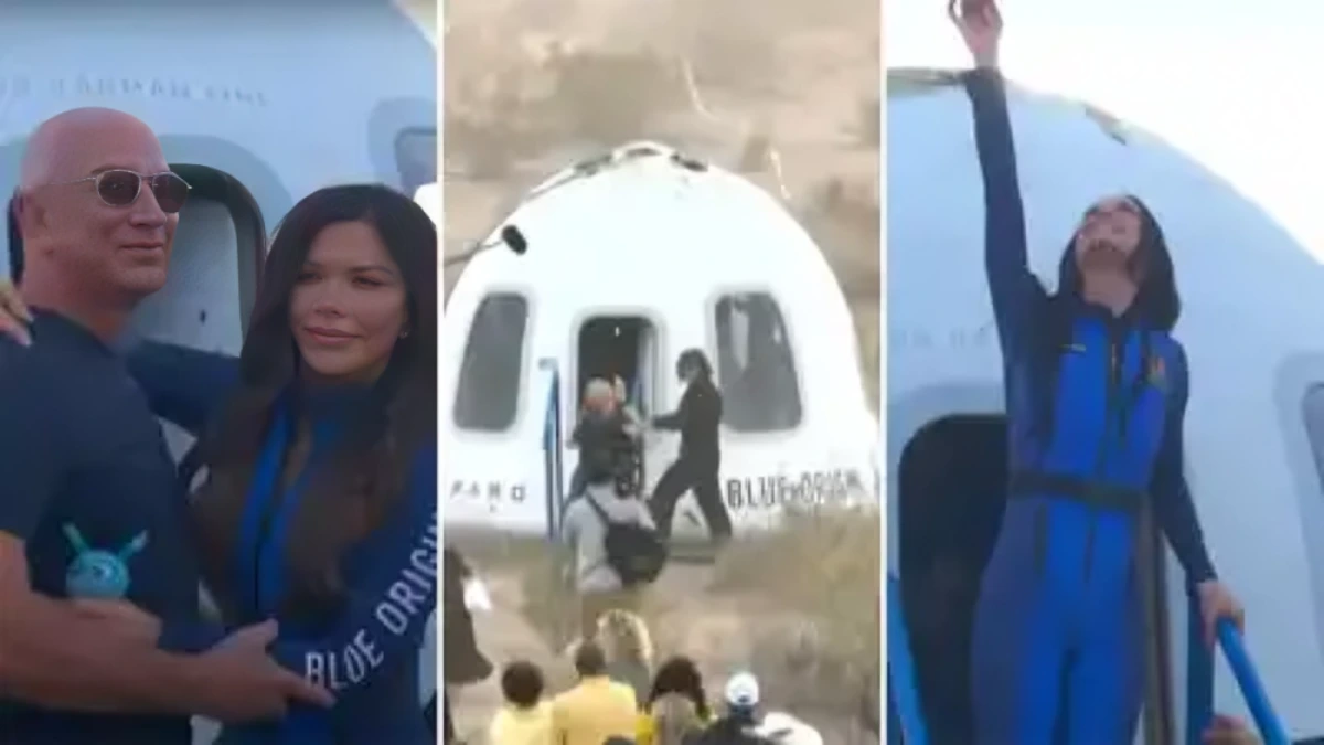 कैटी पेरी अंतरिक्ष यात्रा