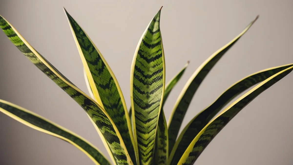 सर्प पौधा घर की हवा को प्राकृतिक रूप से कैसे शुद्ध करता है