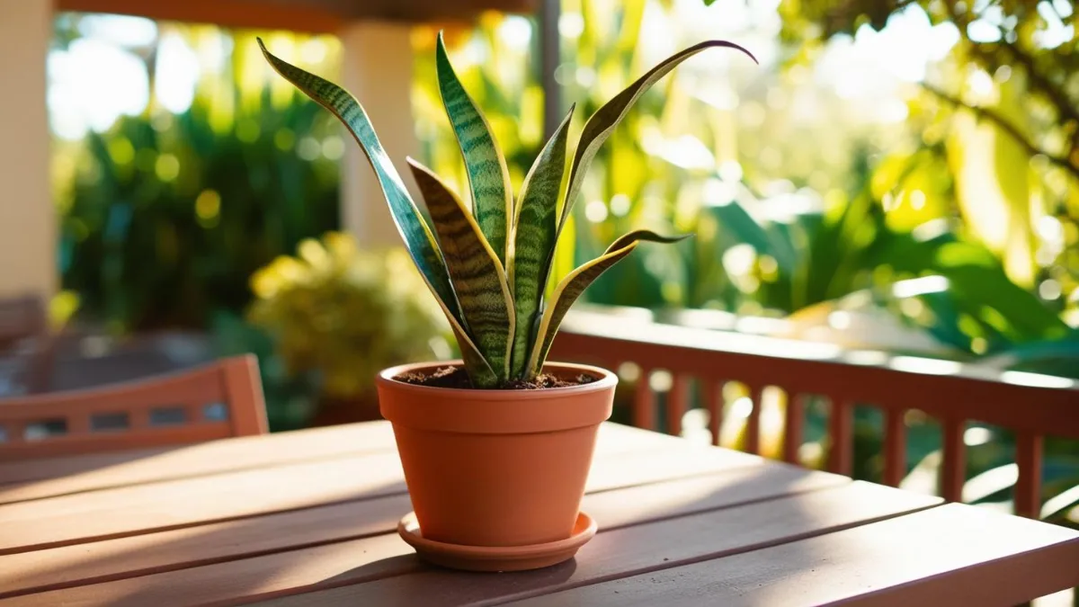 सर्प पौधे कैसे तनाव कम करने में मदद करते हैं