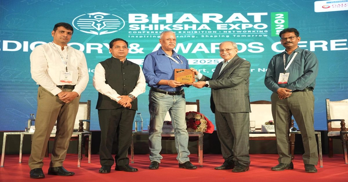 Uttar Pradesh Govt Highly Awards RM Group of Education at Bharat Shiksha Expo 2025