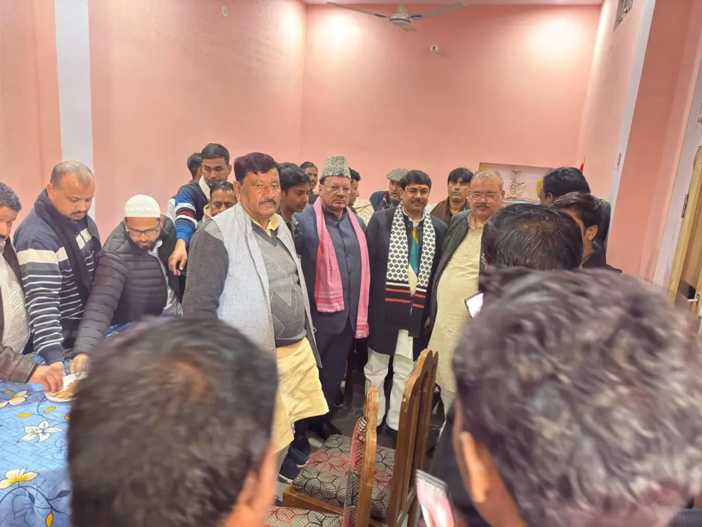 आर. ए. उस्मानी आनंद भदौरिया जी के साथ