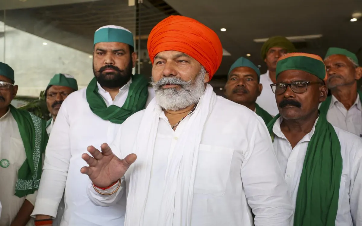 किसान नेता राकेश टिकैत पर हमले के बाद महापंचायत