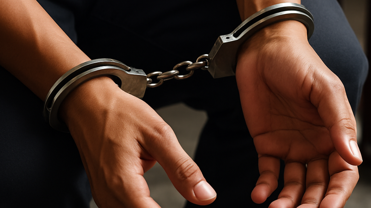 चीनी नागरिक बिना दस्तावेजों के गिरफ्तार