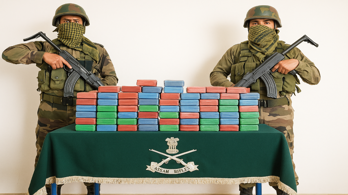 मिजोरम में करोड़ों की हेरोइन बरामद