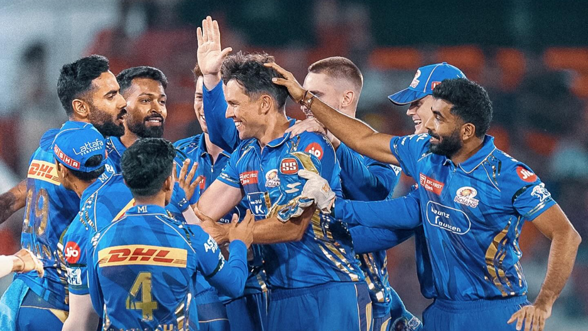 मुंबई इंडियंस ने मारी बाज़ी