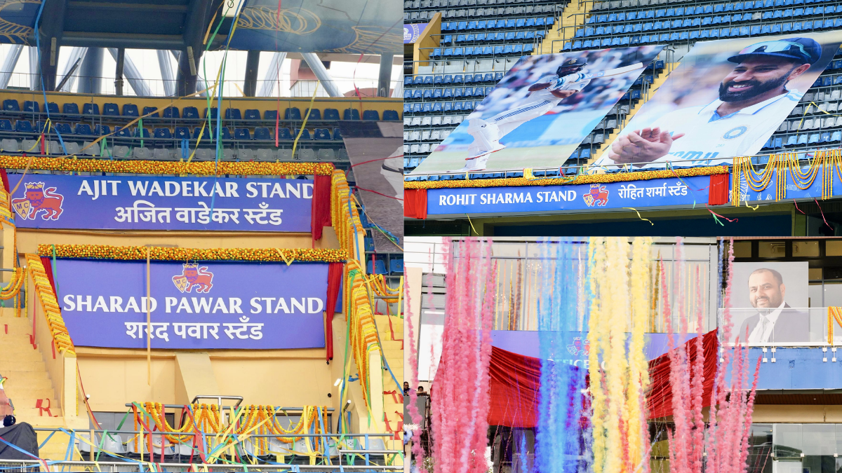 वानखेड़े स्टैंड को मिले नए नाम