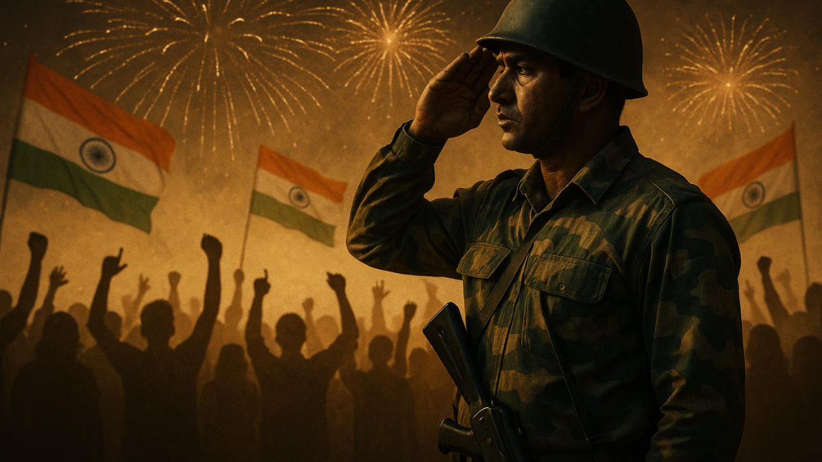 विजयोत्सव की खामोशी