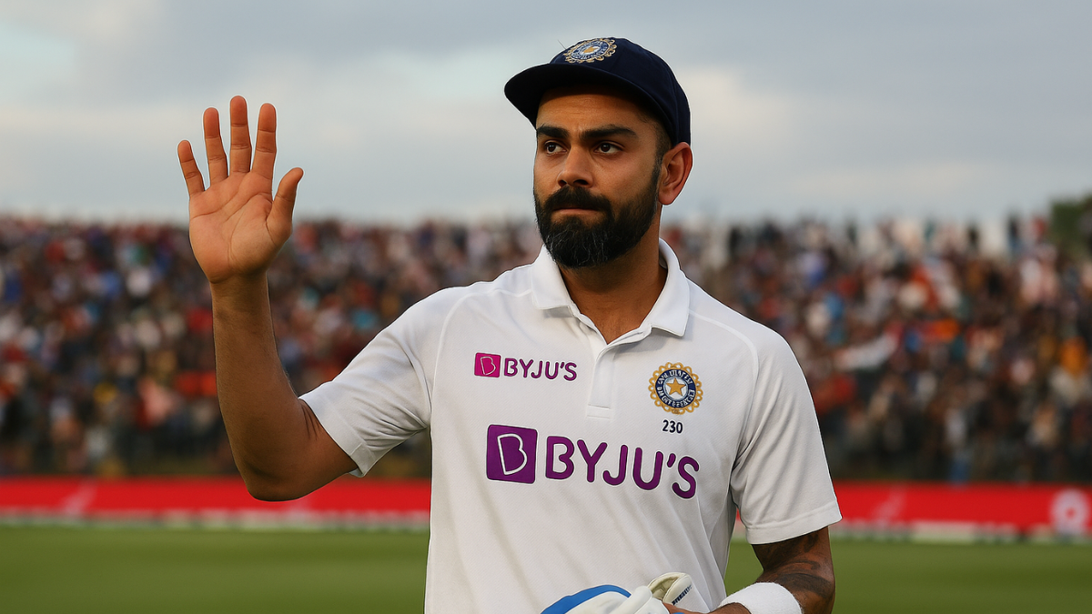 विराट कोहली ने लिया टेस्ट क्रिकेट से संन्यास