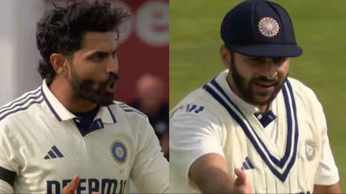 IND-ENG टेस्ट जडेजा-शार्दुल में तनातनी