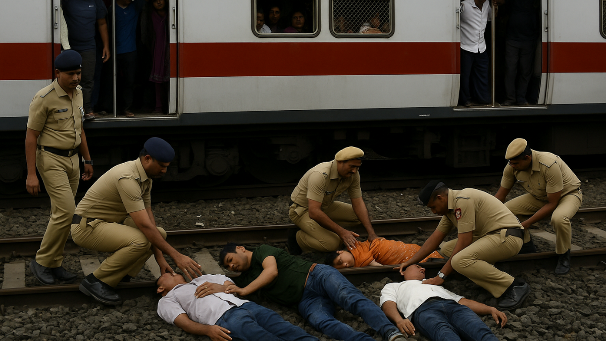 मुंबई लोकल ट्रेन हादसा