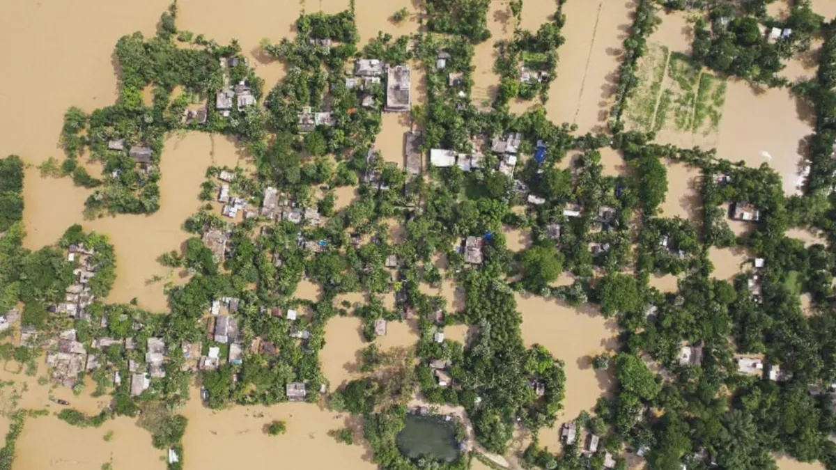 सुबर्णरेखा नदी में बाढ़ से ओडिशा के 50 हजार लोग प्रभावित राहत जारी