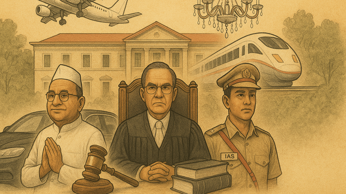 विशेषाधिकारों में लिपटे जनसेवक