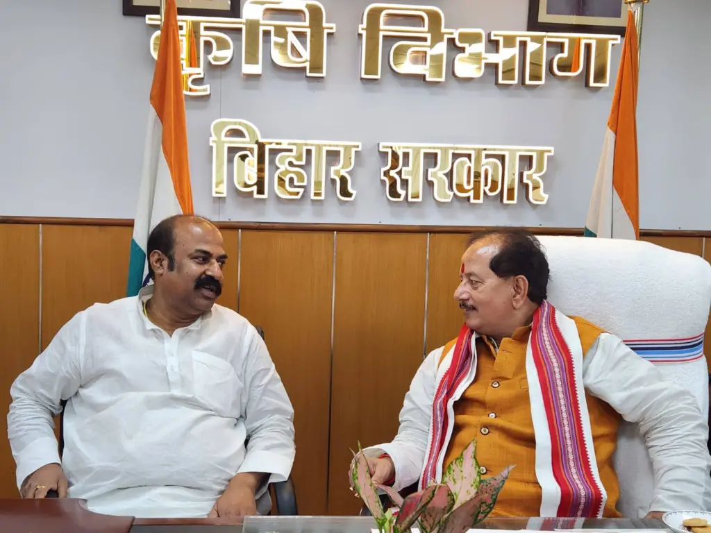 Madan Sahni is with Deputy Chief Minister Vijay Kumar Sinha