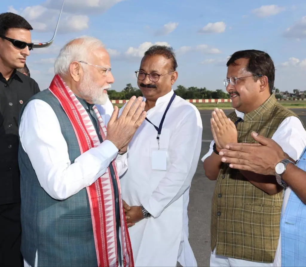 Nitin Nabin with PM Modi