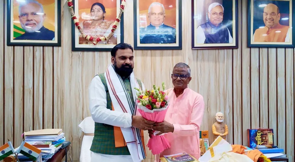 Ram Singh is with Deputy Chief Minister Samrat Choudhary