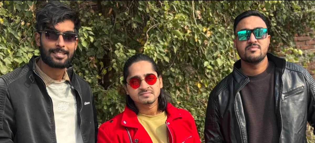 Tiger Yadav with his Team Member