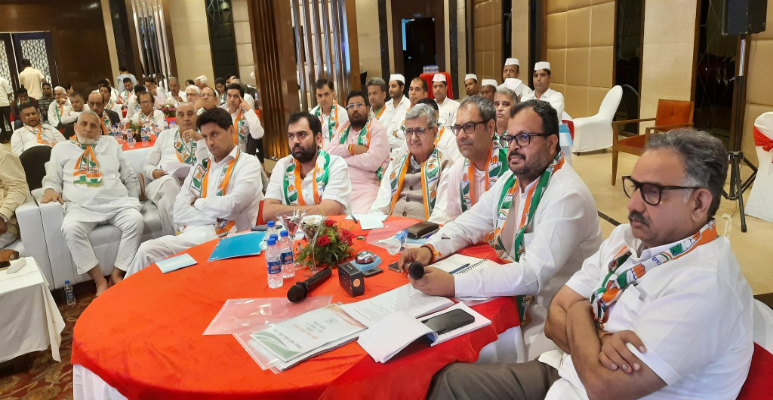 Bharat Bhushan Batra visting constituency