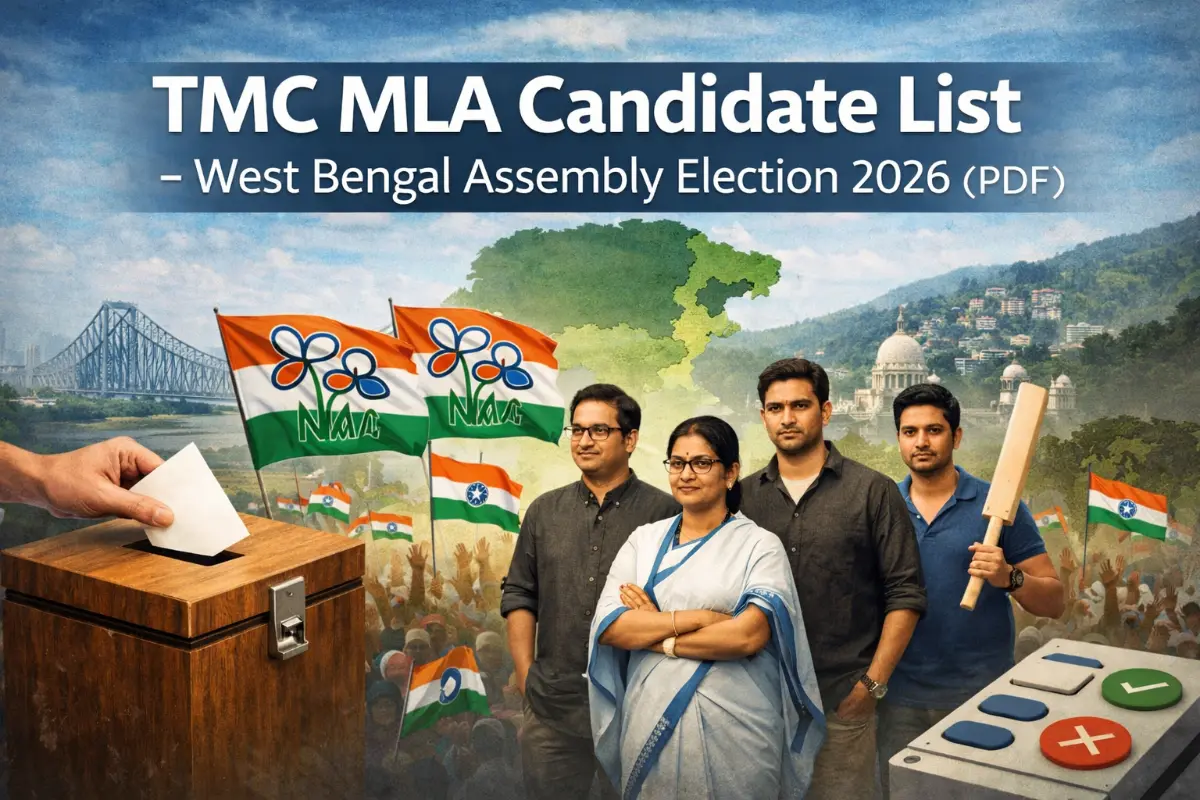 TMC MLA Candidate List 2026