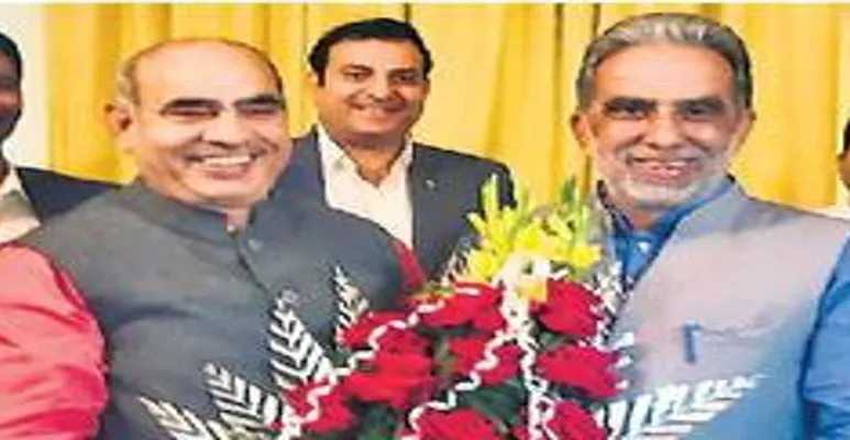 Mool Chand Sharma as a minister.