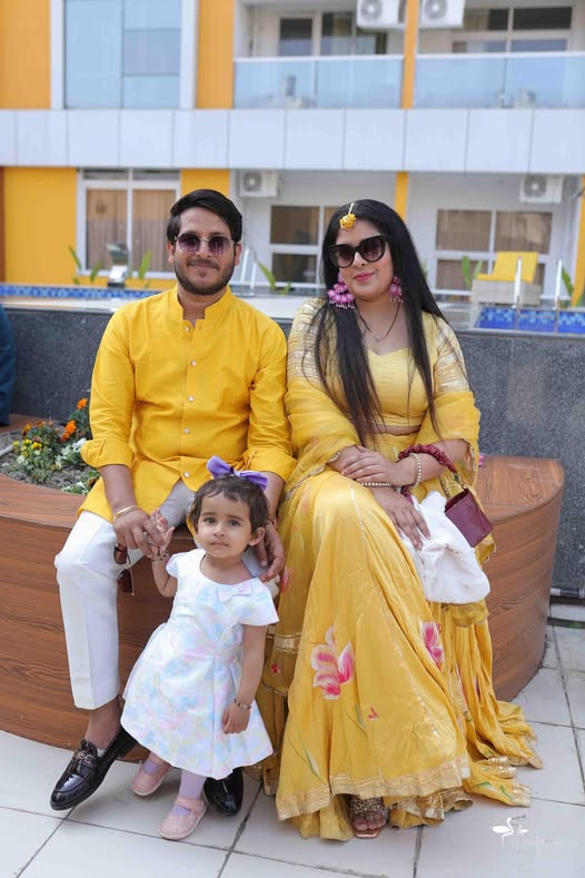 Anamika Yadav with his husband Pawan Yadav