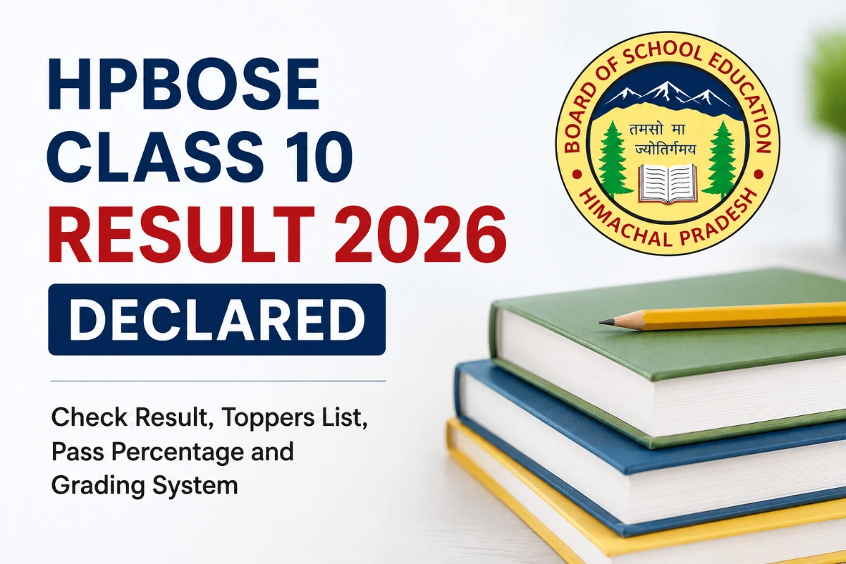 HPBOSE Class 10 Result 2026 Declared