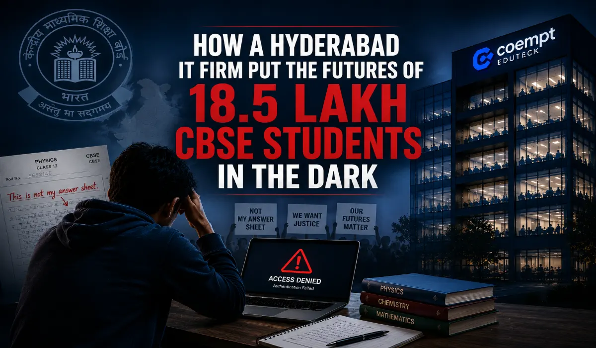 Hyderabad IT firm put the futures of 18.5 lakh CBSE students in the dark