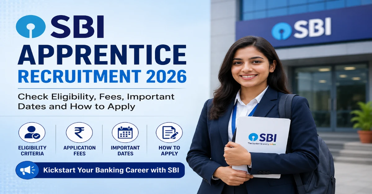 SBI Apprentice Recruitment 2026