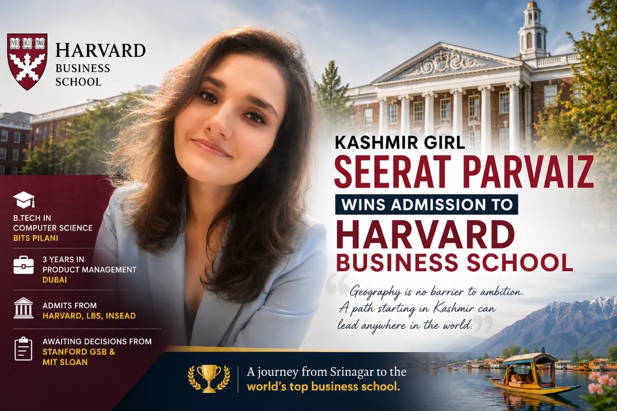Seerat Parvaiz Wins Admission to Harvard Business School