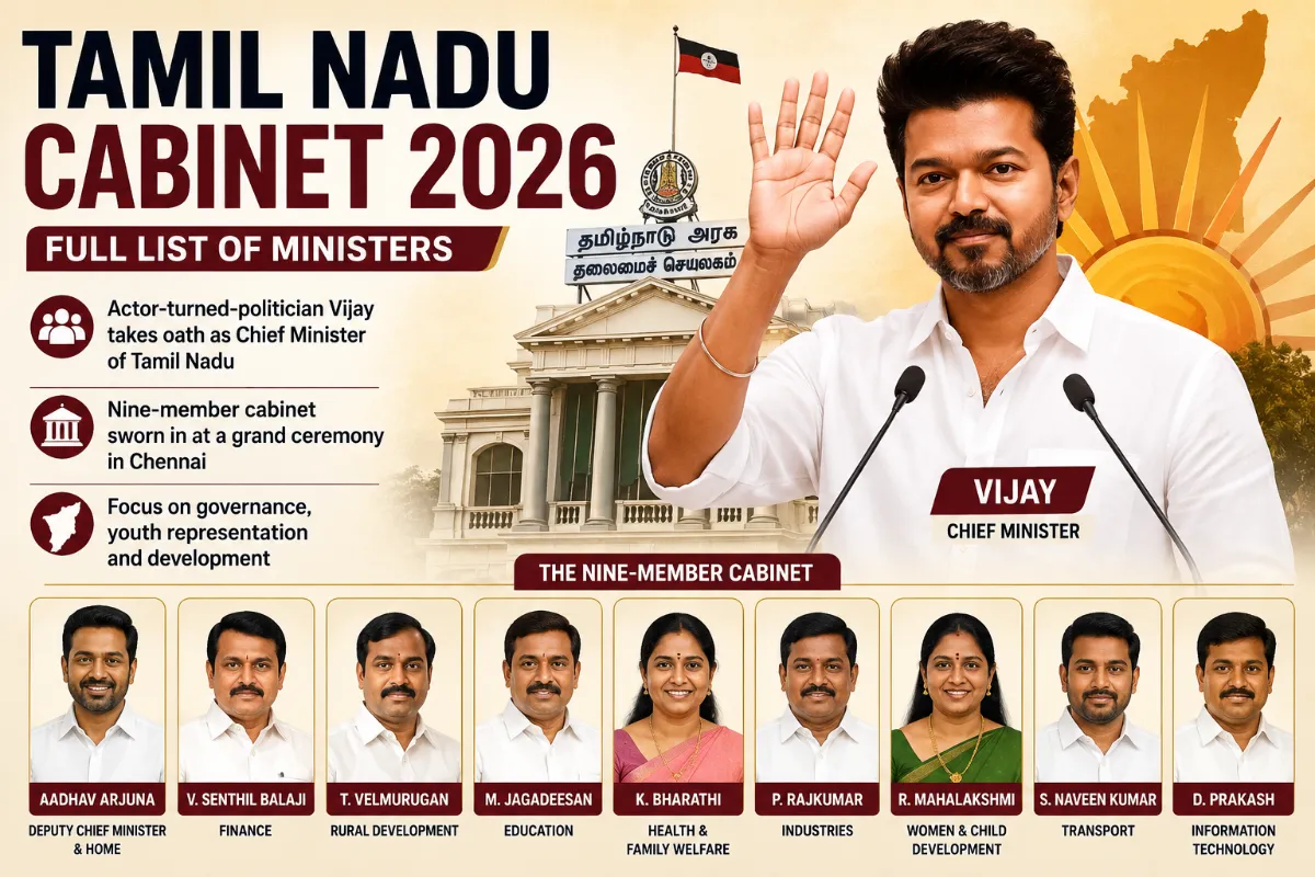 Tamil Nadu Ministers List 2026 in PDF