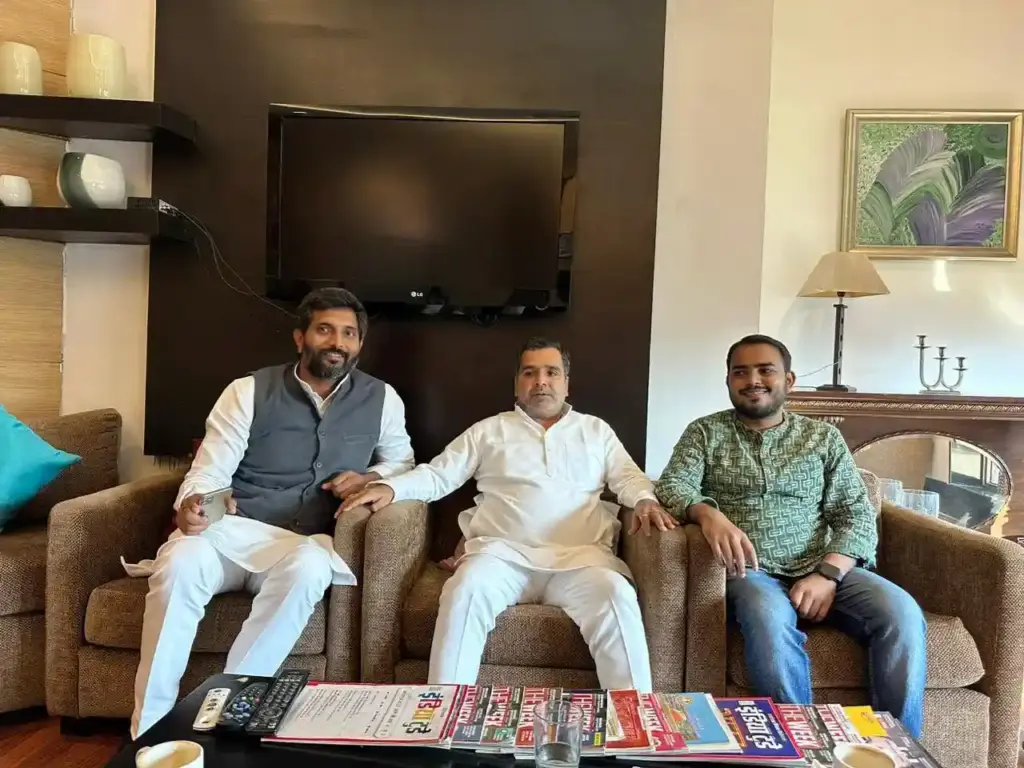 Dr. Parmindar Ambar with Manoj Singh Kaka