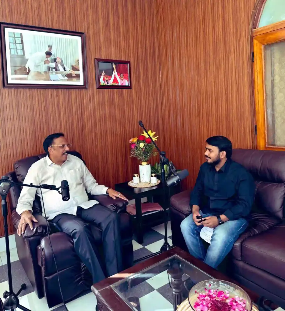 Dr. Parmindar Ambar with Rajeev Rai