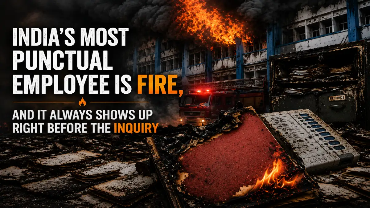 Kolkata EVM Fire