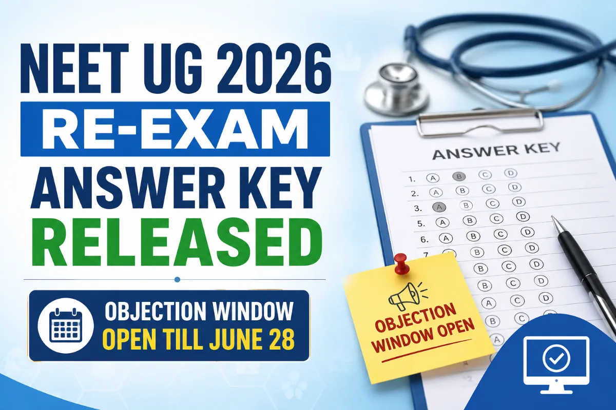 NEET UG 2026 Re-Exam Answer Key Released