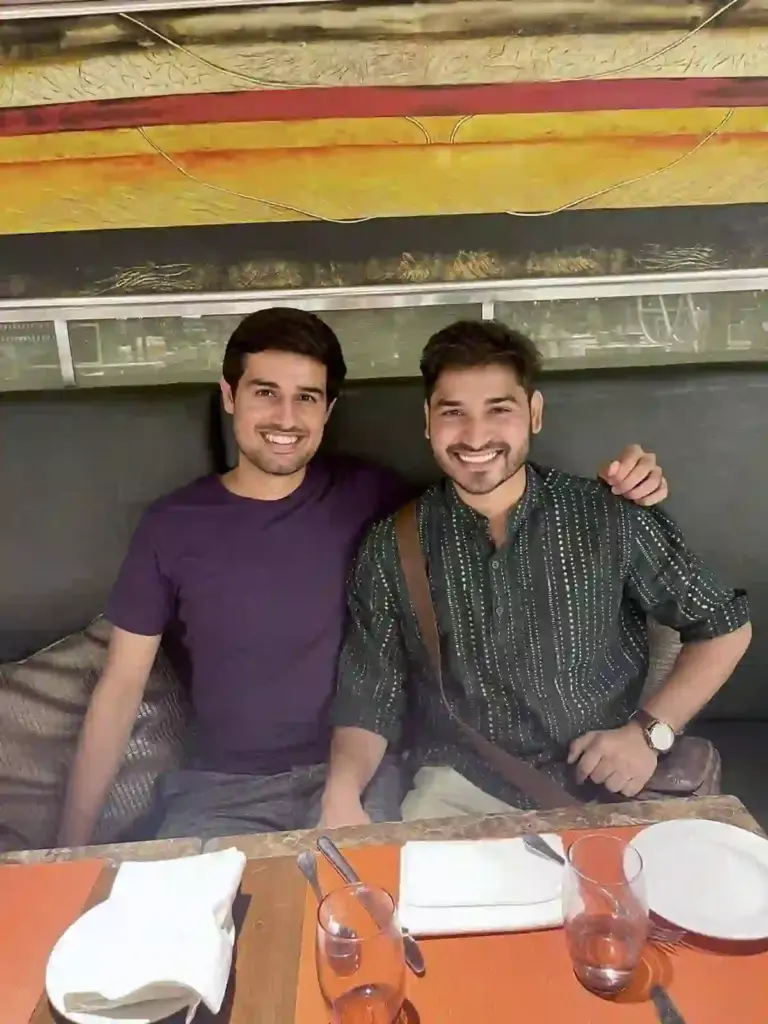 Shyam Meera Singh with Dhruv Rathee