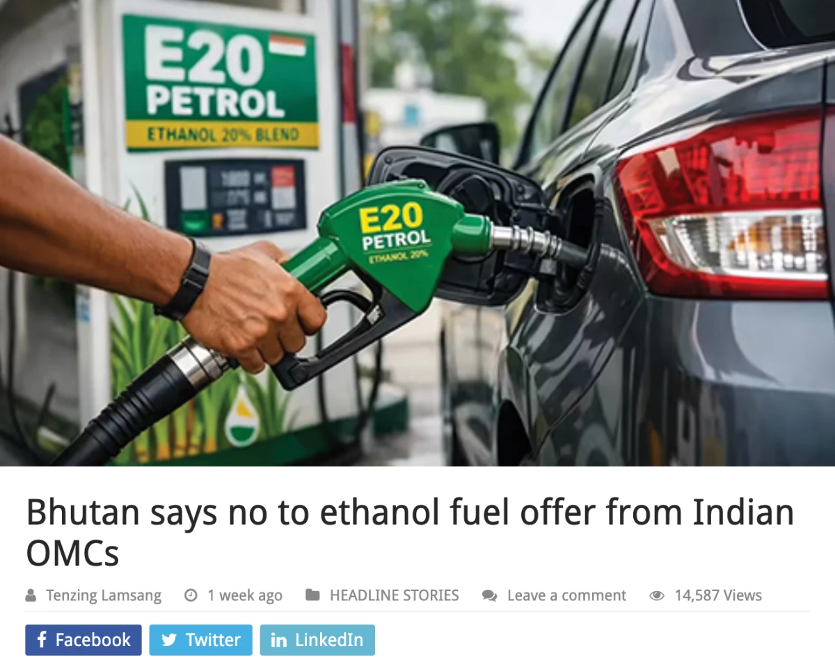 Bhutan editor stands by E20 report after Modi govt denial