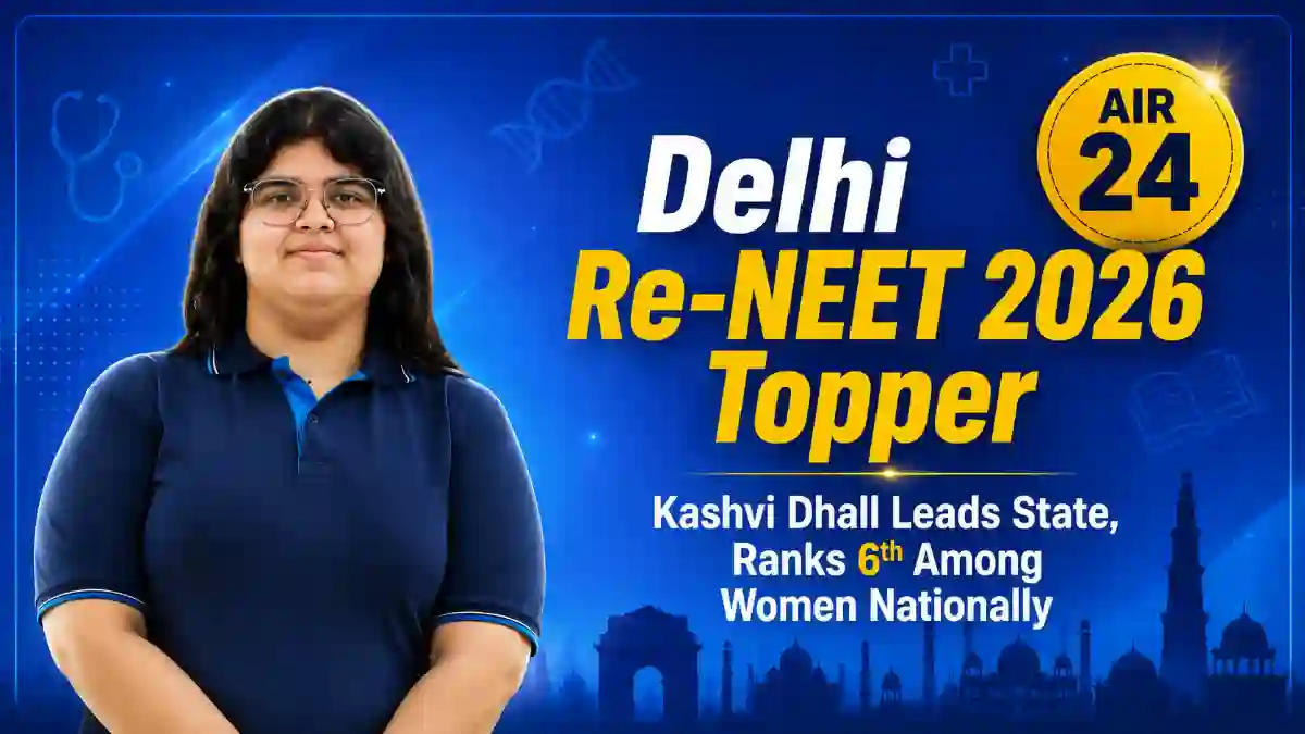 Delhi Re-NEET 2026 Topper