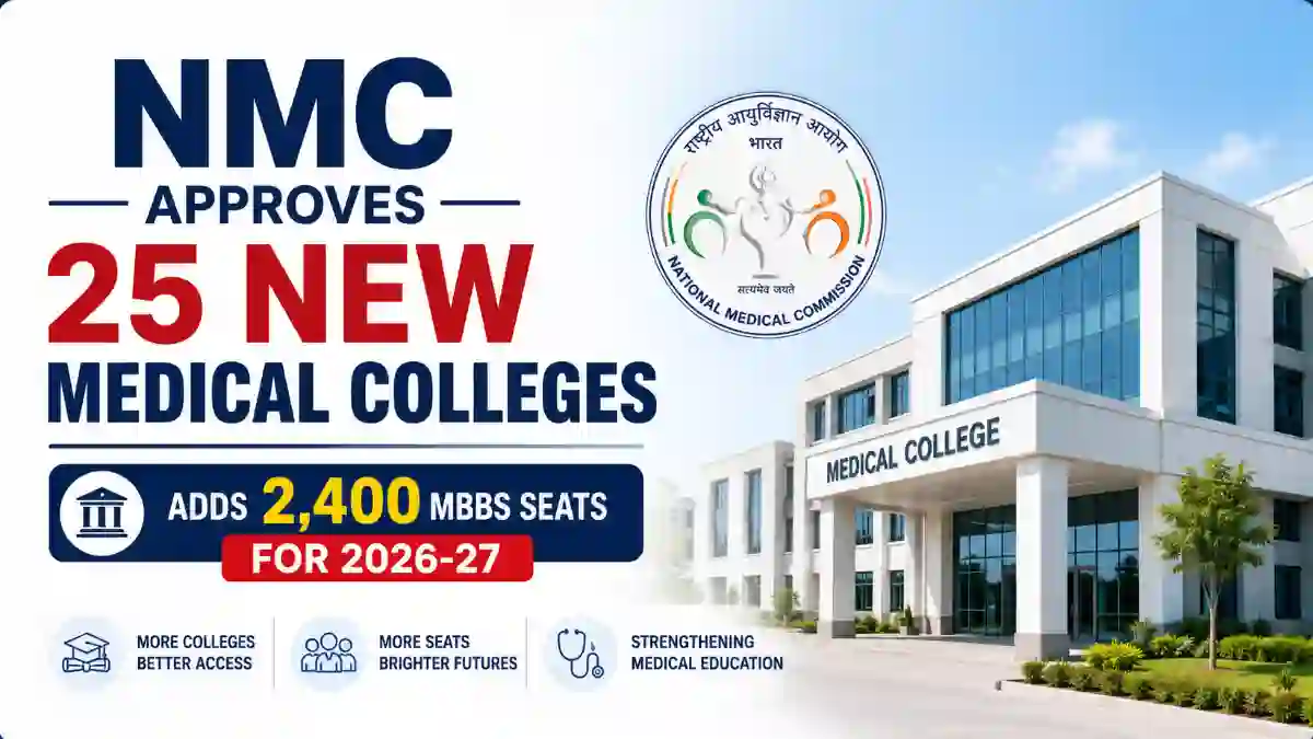 NMC New Medical Colleges 2026-27 List