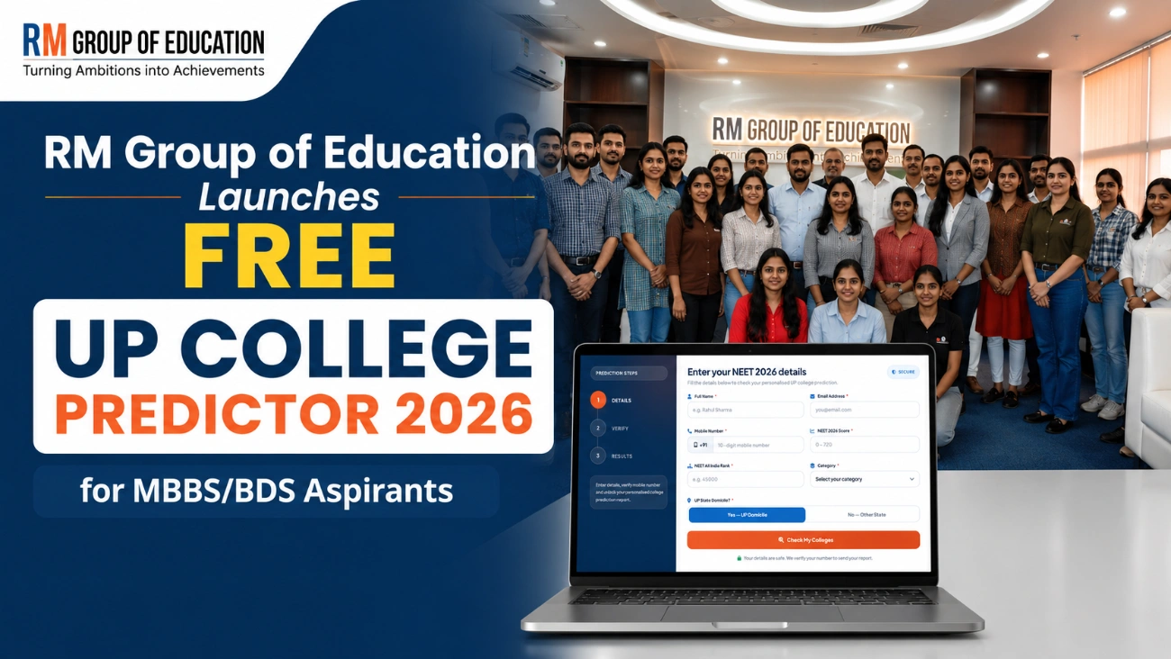 RM Group of Education Launches Free UP College Predictor 2026
