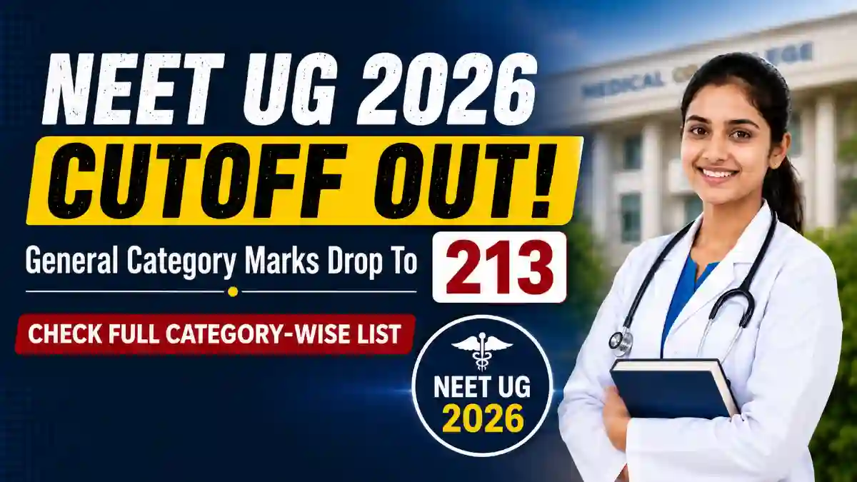 Re NEET UG 2026 Cutoff Out