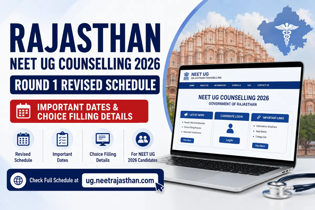 Rajasthan NEET UG 2026 Counselling