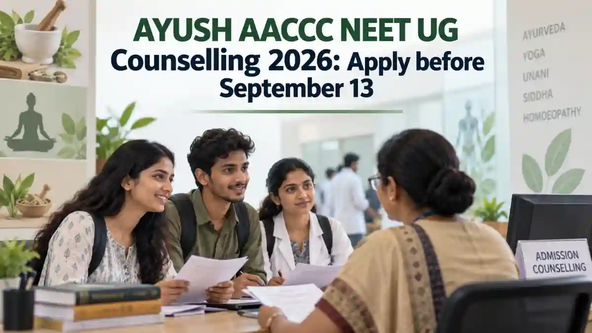 AYUSH AACCC NEET UG Counselling 2026