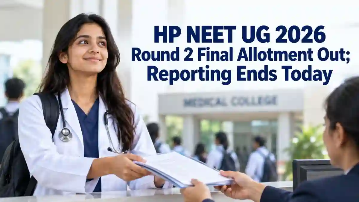HP NEET UG 2026 Round 2 Final Allotment