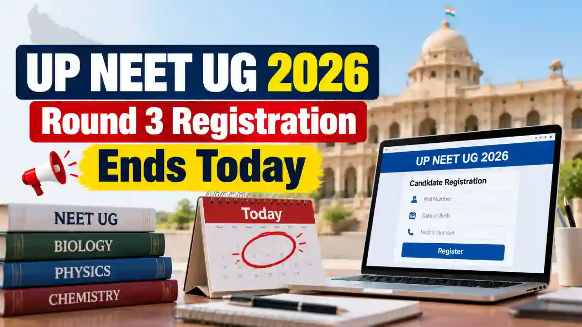 UP NEET UG 2026 Round 3 Registration